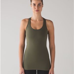 Lululemon Cool Racerback
Fatigue Green